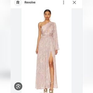 Line & Dot Gianni one sleeve dress